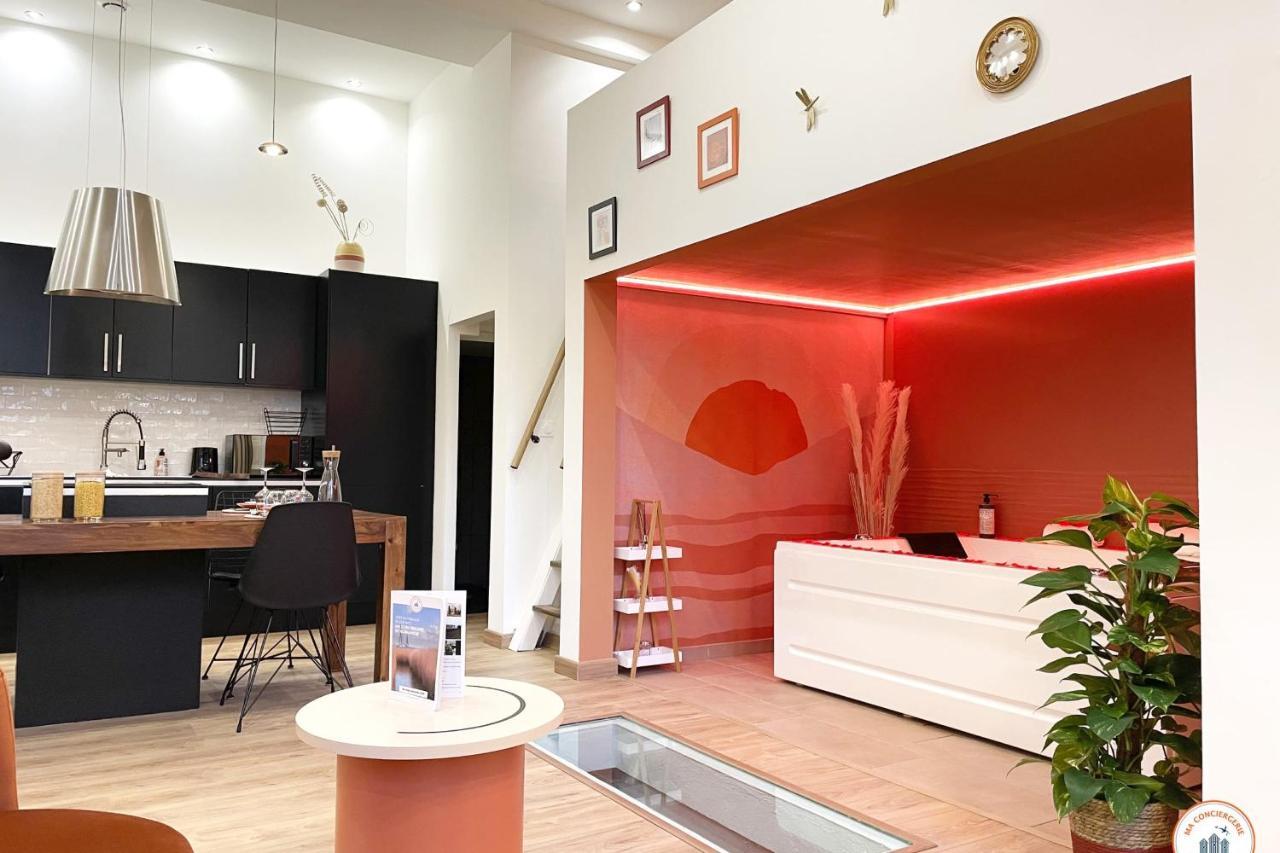 לה האברה L'Orient-Express - Jacuzzi Spa - Parking - Loft מראה חיצוני תמונה