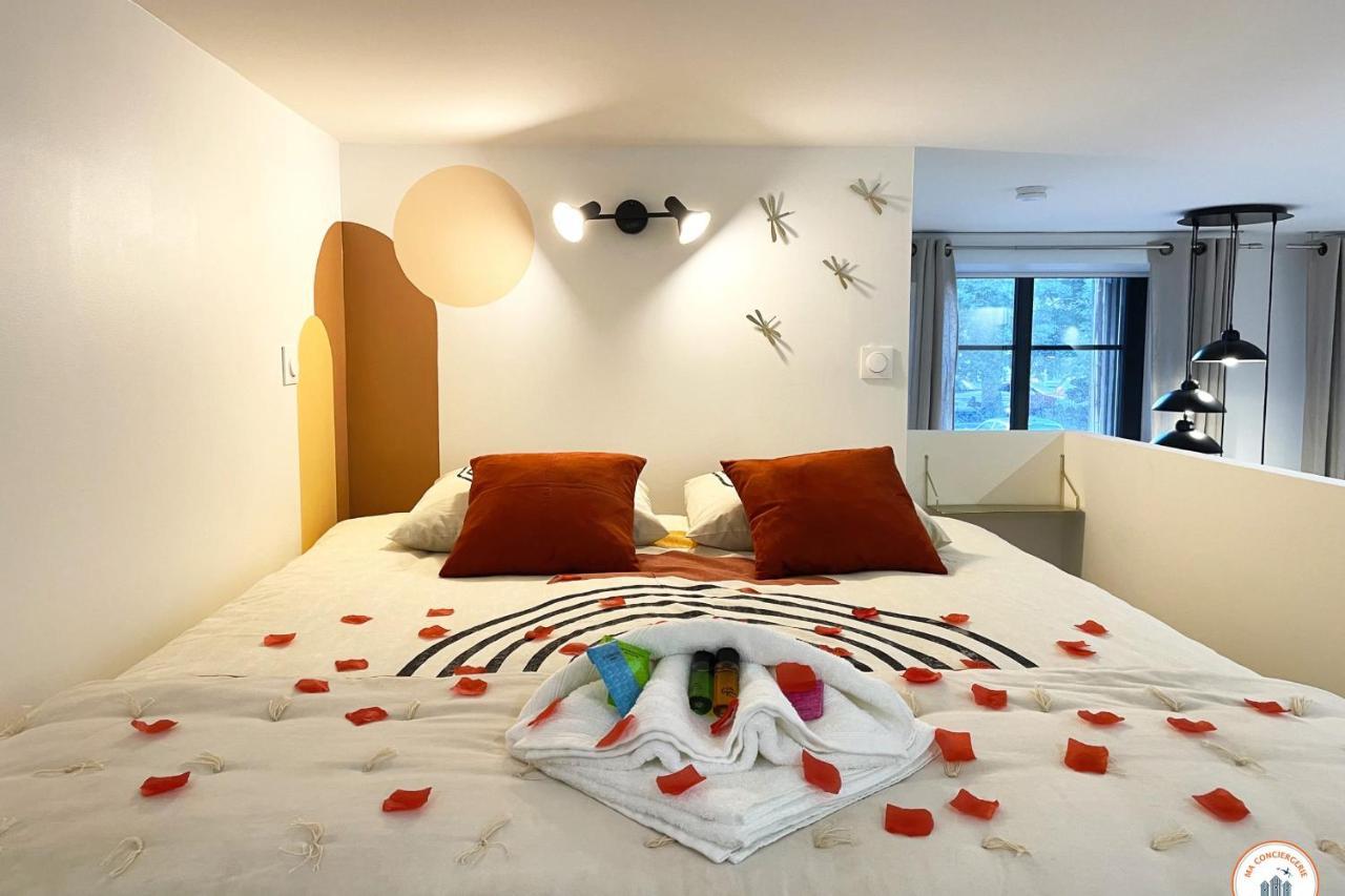 לה האברה L'Orient-Express - Jacuzzi Spa - Parking - Loft מראה חיצוני תמונה